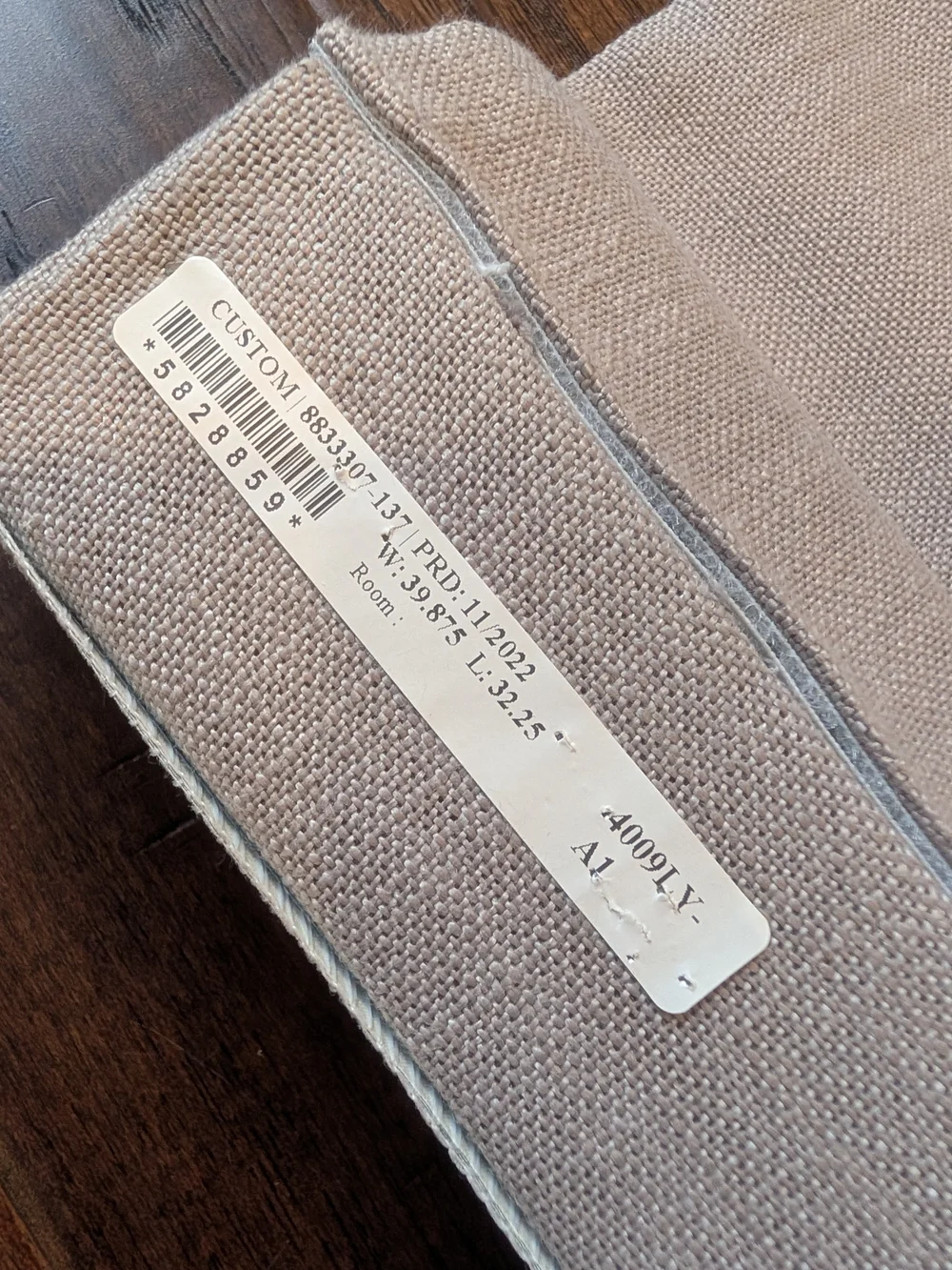 Causal Pleated Blackout Roman Shades 39-7/8